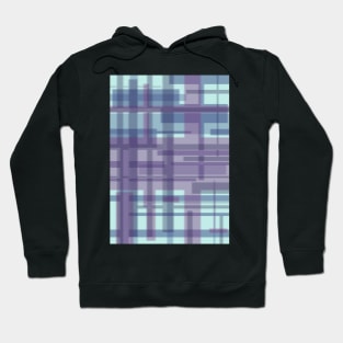 Pastel Blurred Geometric Pattern Hoodie